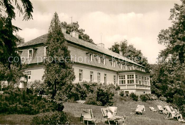 Bad Saarow-Pieskow Heim des Kulturbundes Eibenhof