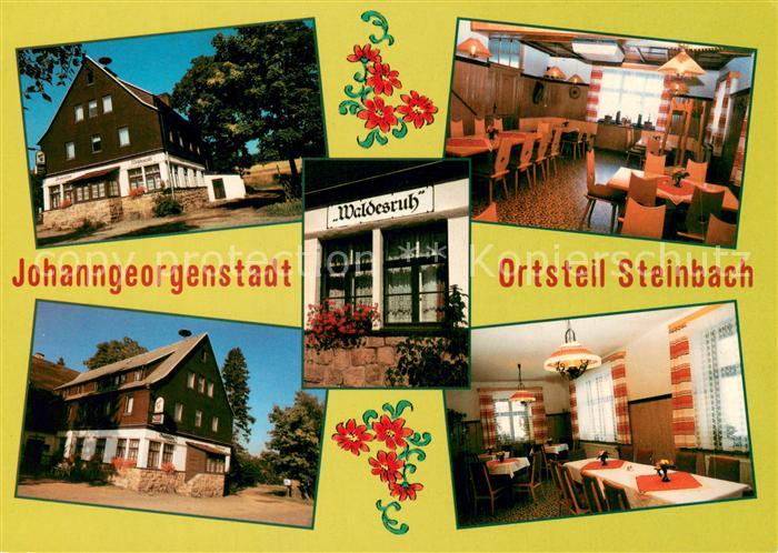 Steinbach Johanngeorgenstadt Gaststaette Pension Waldesruh Gastraeume