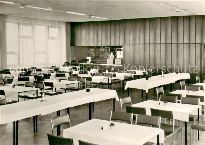 Binz Ruegen FDGB Erholungsheim Stubnitz Speisesaal