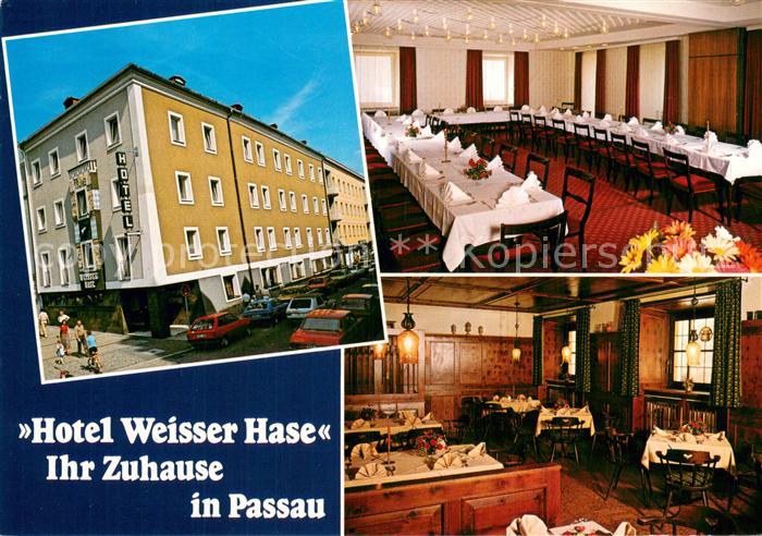 PAssAU Bayern Hotel Weisser Hase Gaststube Speisesaal