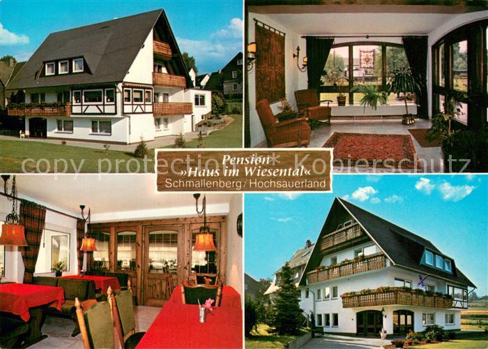 Schmallenberg Pension Haus im Wiesental Gastraeume
