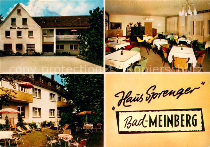 Bad Meinberg Haus Sprenger Gaststube Freiterrasse