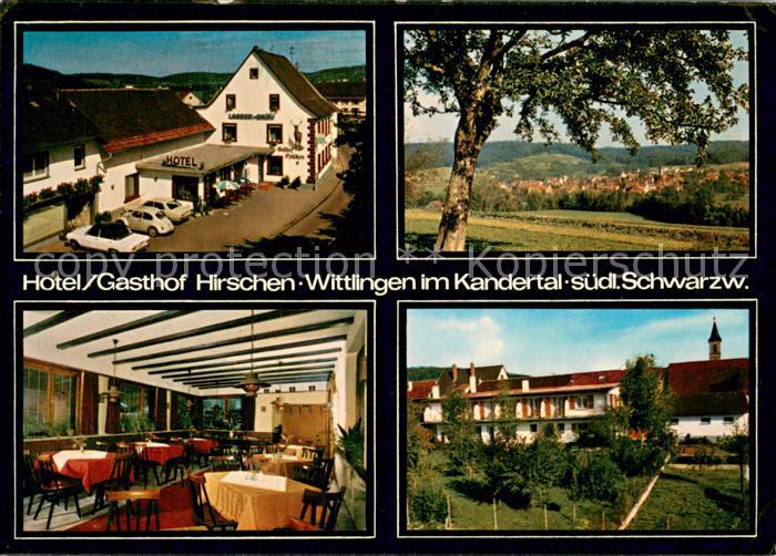 Wittlingen Baden Hotel Gasthof Hirschen Gastraum Panorama