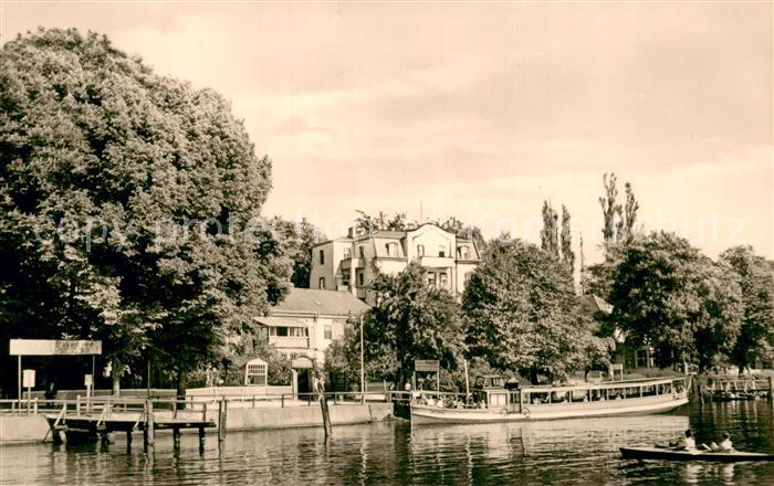 Woltersdorf Erkner Stegansicht m. Booten