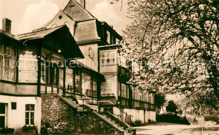 Gernrode Harz FDGB-Heim Freundschaft Aussenansicht