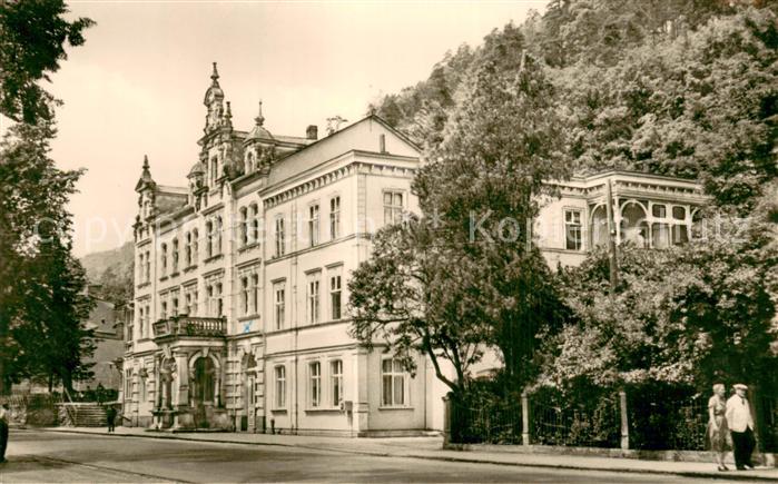 Bad Blankenburg FDGB-Erholungsheim Magnus Poser Aussenansicht