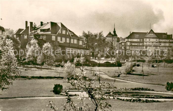 Oberhof Thueringen FDGb-Heim Stachanow und Ernst Thaelmann-Haus