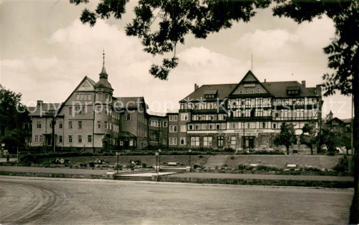 Oberhof Thueringen ernst-Thaelmann-Haus Aussenansicht