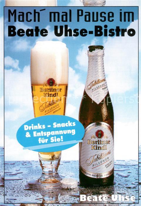 BERLIN  CITY Beate Uhse-Bistro Werbekarte