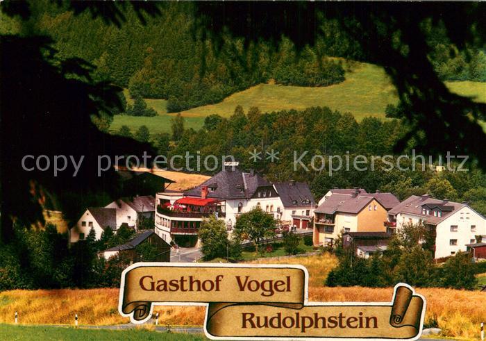 Rudolphstein Gasthof Vogel Aussenansicht