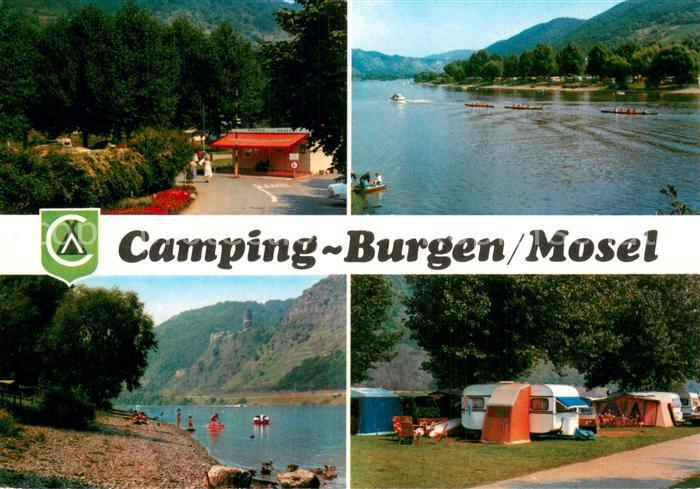 Burgen Mosel Camping-Burgen Teilansichten