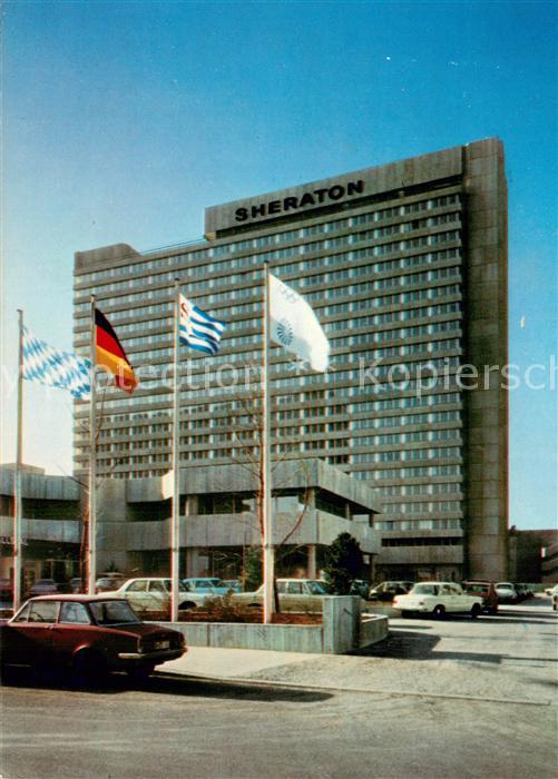 Muenchen Bayern Sheraton Hotel Aussenansicht