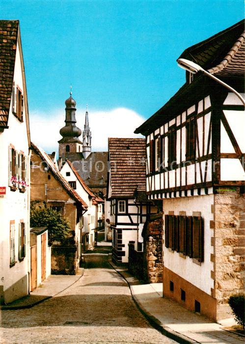 Bad Bergzabern Pfarrgasse Fachwerkhaus