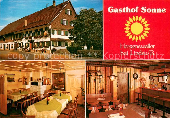 Hergensweiler Gasthof Sonne Innen- u. Aussenansichten