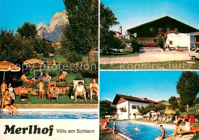 Voels Schlern Suedtirol Merlhof Teilansichten