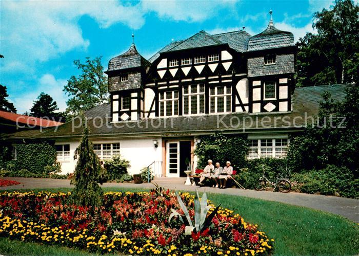 Bad Salzhausen Badehaus m. Gruenanlage