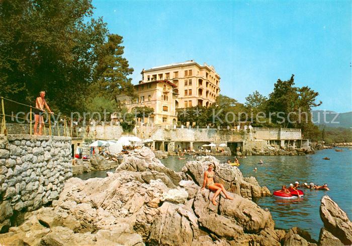 Lovran Croatia Hotel Beograd m. Meer
