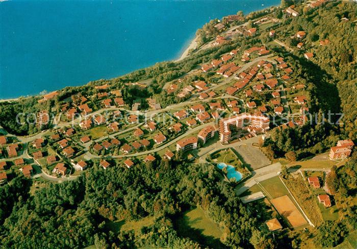 Belmonte Mezzagno Fliegeraufnahme Hotel u. Sportanlagen m. Lago