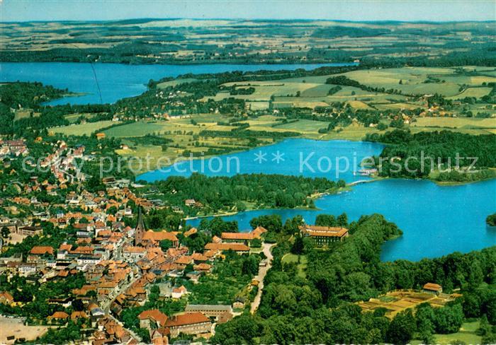 Eutin Schleswig-Holstein Fliegeraufnahme Teilansicht