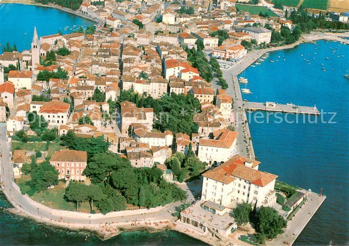 Porec Fliegeraufnahme Teilansicht