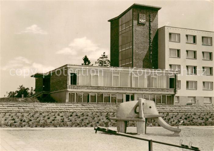 Feldberg Mecklenburg FDGB-Erholungsheim Freundschaft Aussenansicht