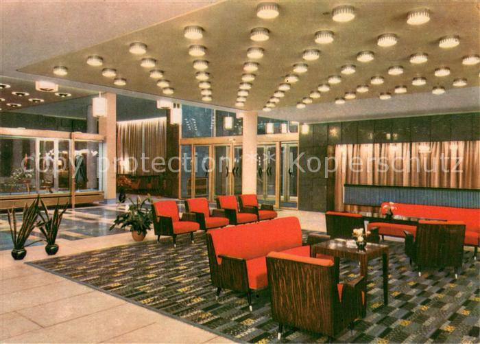 MAGDEBURG  CITY Hotel internationsl Hotel Empfangshalle