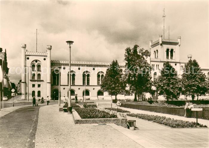 Schwerin  Mecklenburg Hans-Kahle-Haus Aussenansicht