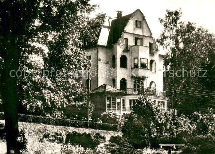 Bad Elster haus Idylle Aussenansicht