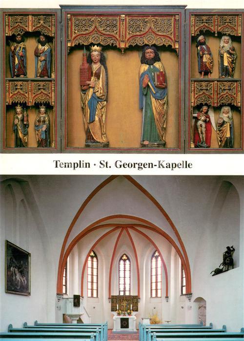 Templin St. Georgen-Kapelle Innenansicht