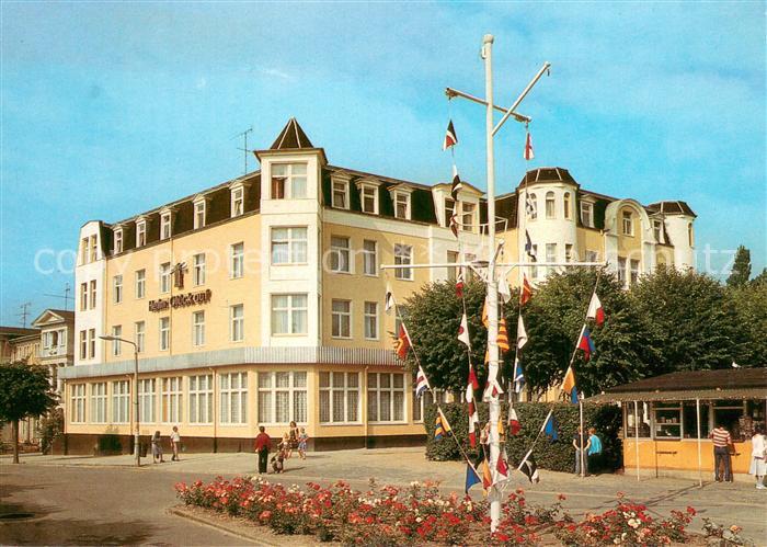 Zinnowitz Ostseebad FDGB- erholungsheim Glueck-auf Aussenansicht