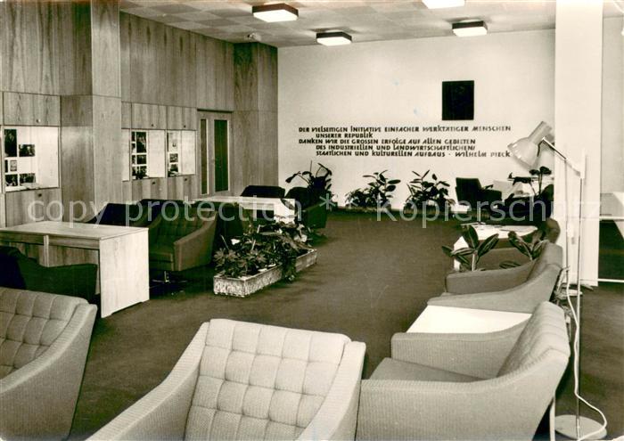 Finsterbergen FDGB-Erholungsheim Wilhelm-Piek Klubraum