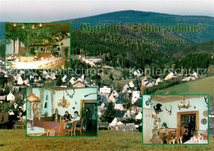 Sosa Erzgebirge Gasthof Schuetzenhaus Teilansichten