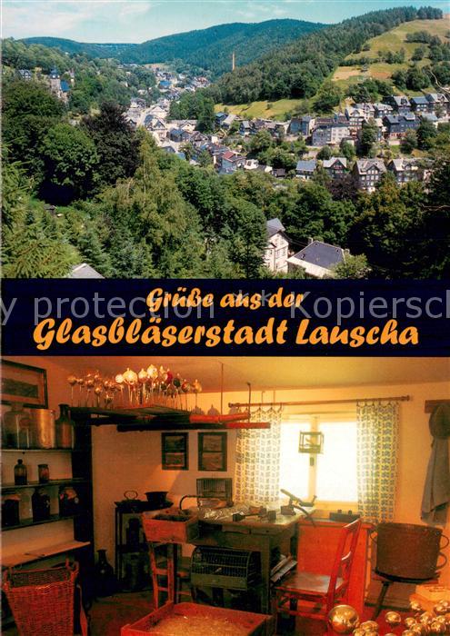 Lauscha Teilansicht u. i. Glasmusuem