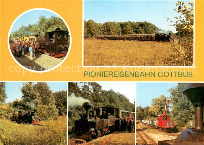 Cottbus Pioniereisenbahn Teilansichten