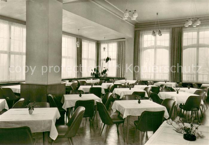 Kuehlungsborn Ostseebad FDGB-Erholungsheim Pestalozzi Saal