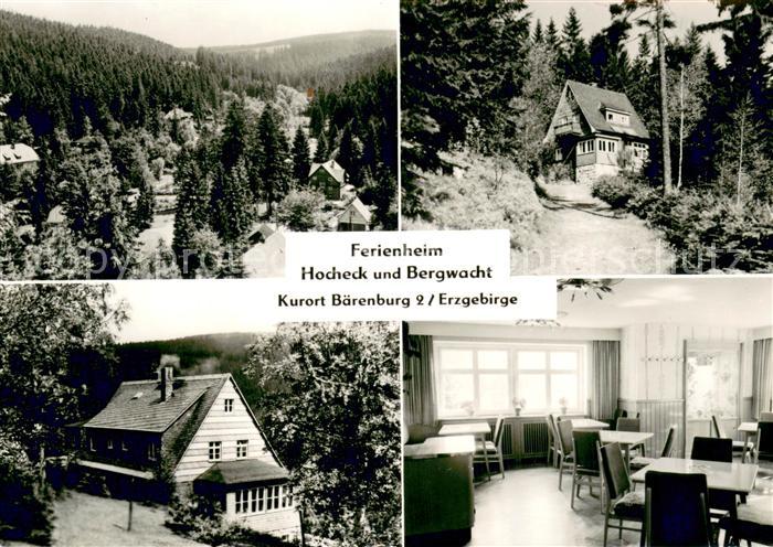 Baerenburg Sachsen Ferienheim Hocheck und Bergwacht Teilansichten
