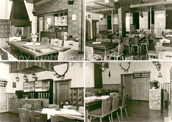 Kahlert Falkenbaude Innenansichten d. Stube