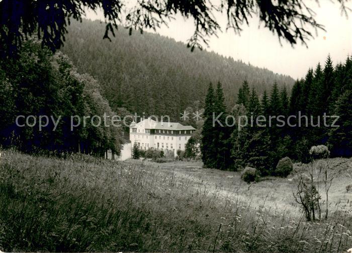 Markersbach Raschau-Markersbach Kurheim Wolfner-Muehle Aussenansicht