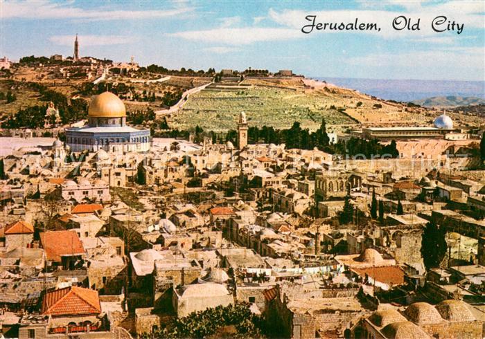 Jerusalem Yerushalayim Altstadt u. Felsendom