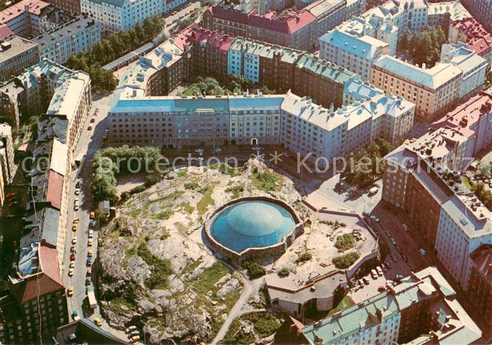 Helsinki Fliegeraufnahme Taivallahden kirkko