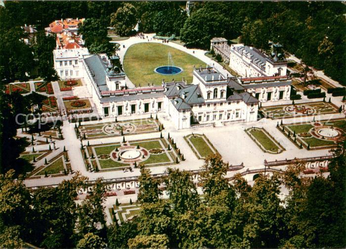 Warszawa Fliegeraufnahme Palac w. Wilanowi
