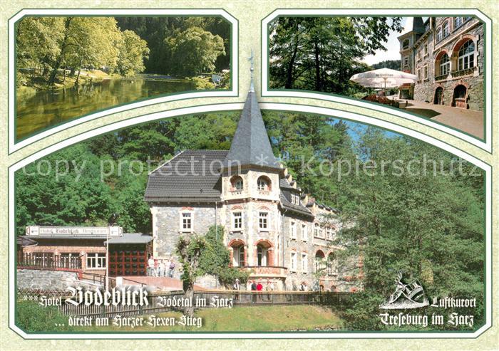Bodetal Bodethal Harz Hotel Bodeblick Teilansicht Aussen