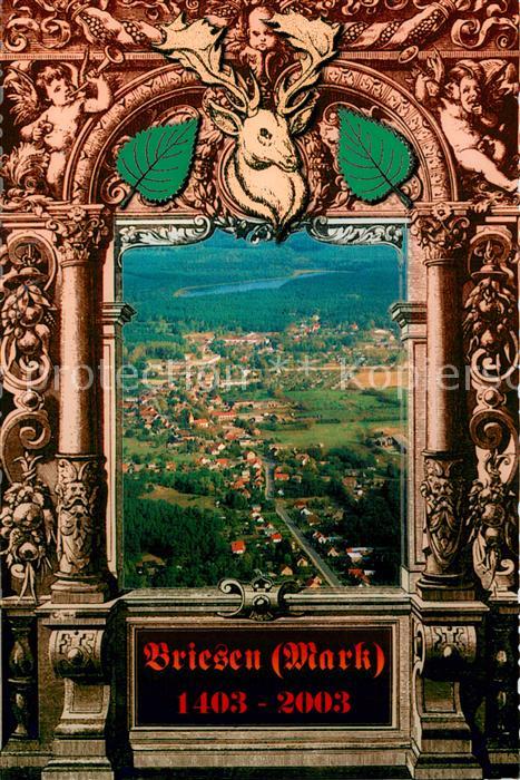 Briesen Mark Fliegeraufnahme Gesamtansicht