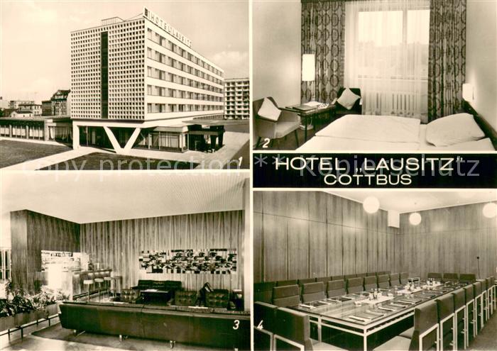 Cottbus Hotel Lausitz Teilansichten Innen u. Aussen