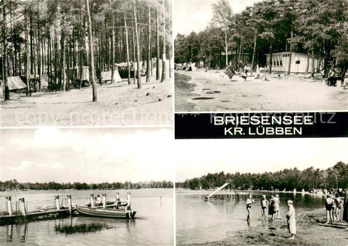 Briesensee Seeansichten m. Campingplatz