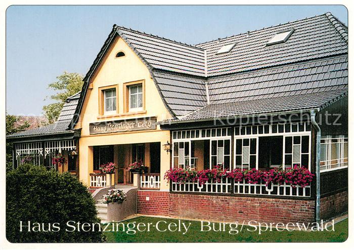 Burg Spreewald Haus Stenzinger-Cely Aussenansicht