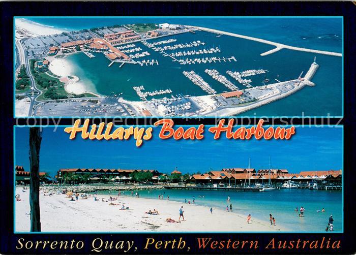 Perth Western Australia Fliegeraufnahme Hillarys Boar Harbour Sorrento Quay