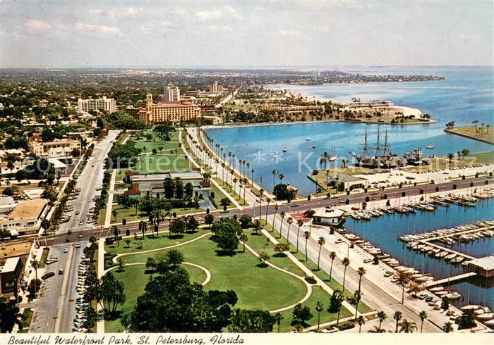St Petersburg Florida Waterfront Park on Tampa Bay