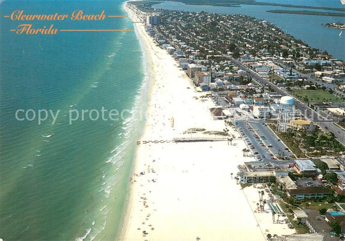 Clearwater Beach Fliegeraufnahme