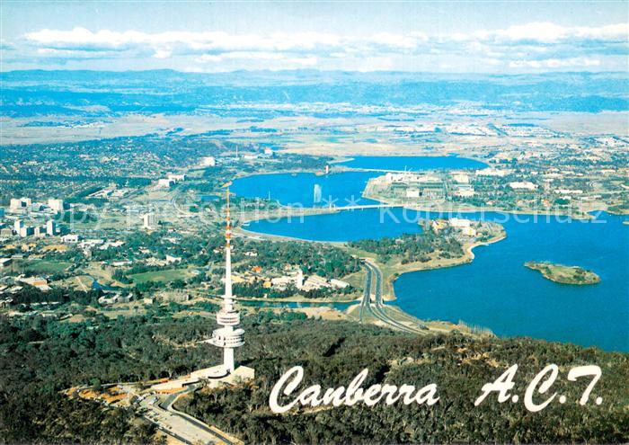 Canberra Australia Fliegeraufnahme